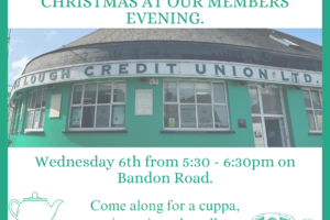 Members Evening Wednesday December 6th