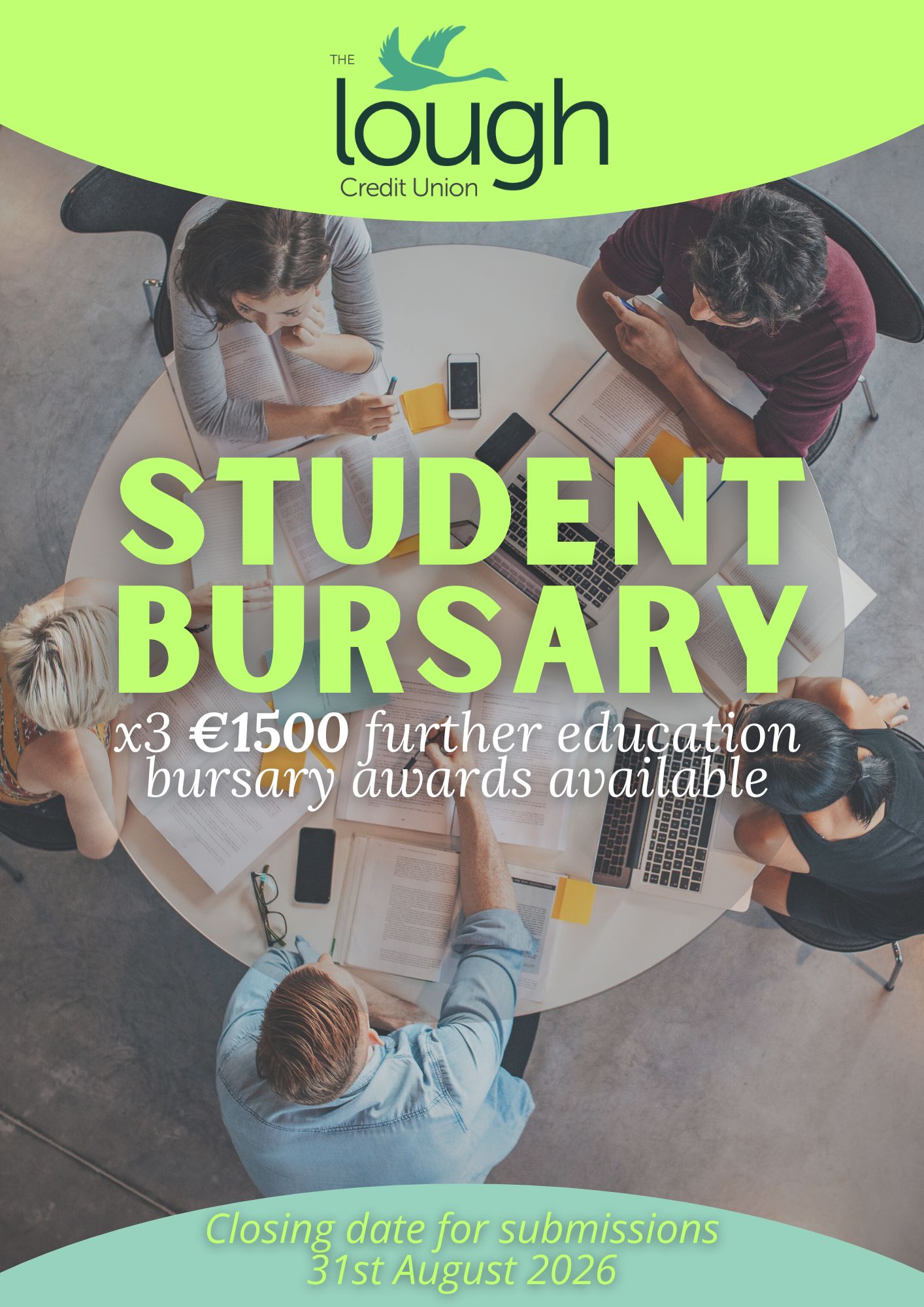 The Lough Credit Union Student Bursary